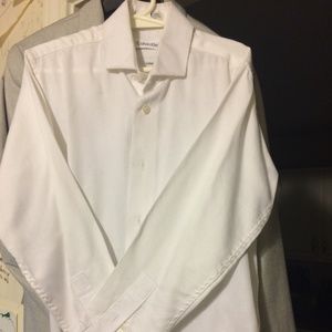 Calvin Klein Sateen Dress Shirt